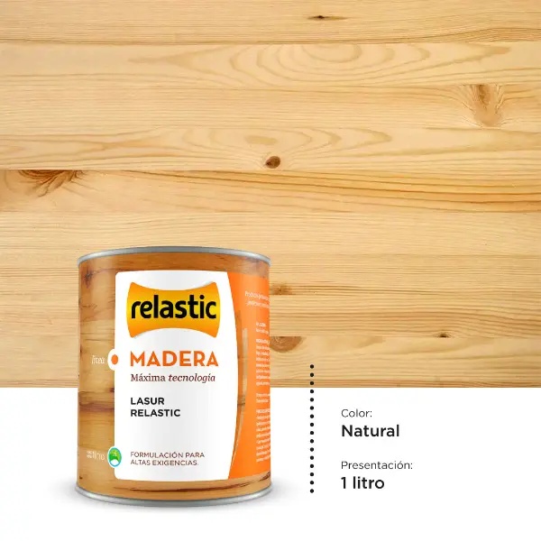 [LN1] Lasur Protector para Madera (Natural, 1 Litro)