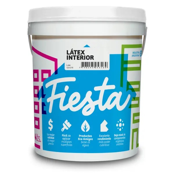 [FIN4] Latex Interior Fiesta (4 Litros)