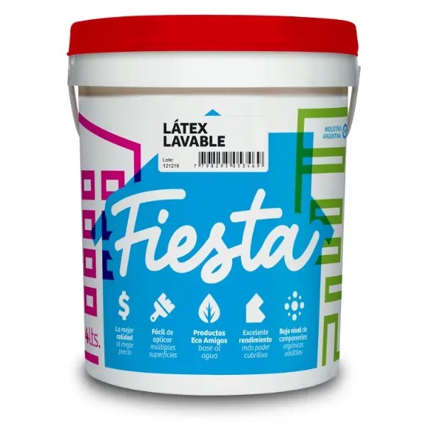 [LLF4] Latex Lavable Fiesta (4 Litros)